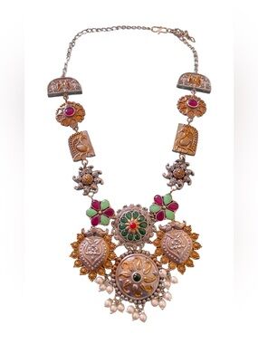 Brass Ethic Necklace Set